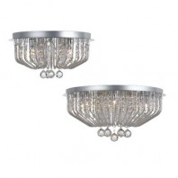 Telbix-Pintor CTC5 & 9-CH Ceiling Light - Chrome 